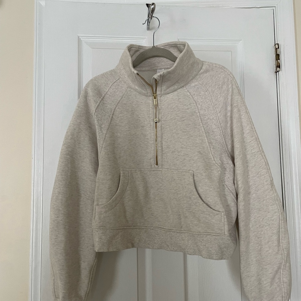 Lululemon scuba oversized half zip hoodie